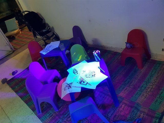 השכרת כסאות לילדים לצורך פינות יצירה