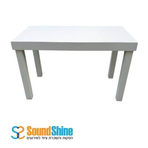 השכרת שולחן לבן 60X120 ס"מ